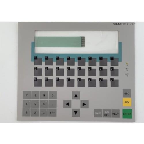 6AV3617-1JC20-0AX1 OP17 , SIMATIC Protective Film,Membrane keypad for SIMATIC Panel repair, in stock