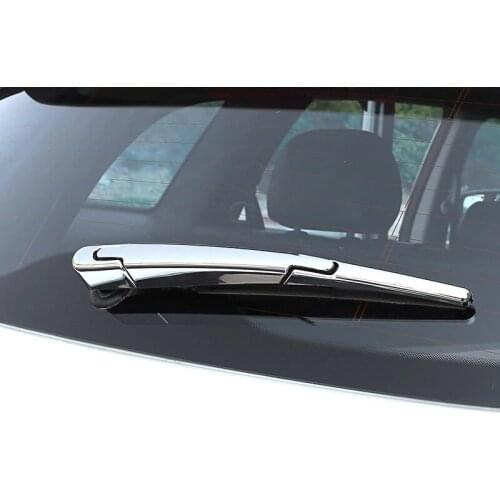 ABS Chrome 3pcs For Renault Espace Car Back Tail Rear Window Wiper Cover 2020 2021 exterior Car styling decoration Accessories