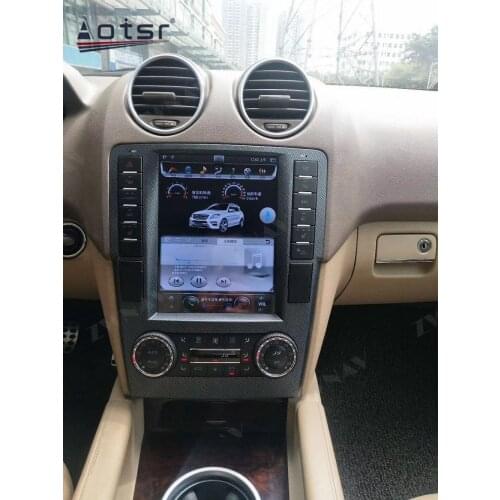 Android 9.0 4+ 64G Vertical screen Car GPS Navigation For Mercedes Benz ML GL 2005- 2012 Head unit Auto Stereo Multimedia Player