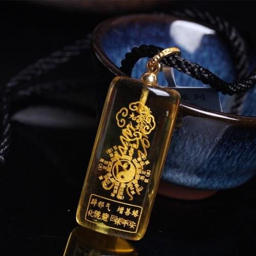 BOEYCJR Natural Stone Necklace Trendy Jewelry Handmade Healthy Amulet Energy Pendant Necklace For Women or Men