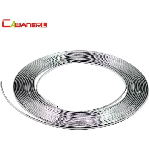 Cawanerl Car Styling Automotive Air Conditioner Outlet Vent Grille Chrome Trim Decoration Strip 200CM 400CM 600CM 800CM 1000CM