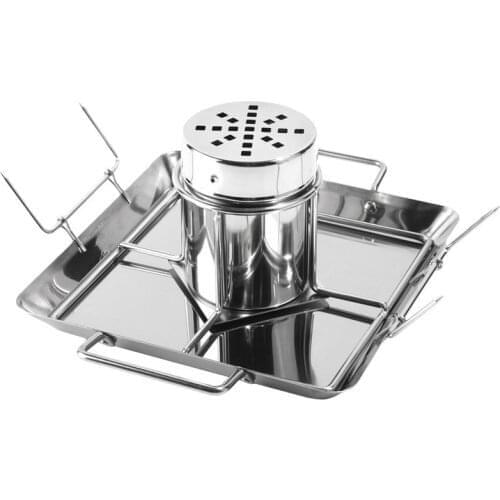 New Hot BBQ Chicken Roaster Beer Wine Chicken Holder Grill Rack Stainless Steel Vegetable Barbecue Pan Outdoor BBQ Accessories