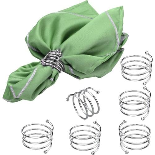 Napkin Ring Napkin Holder West Dinner Towel Buckle Durable Table Decoration For Bar Restaurant Party Dinner