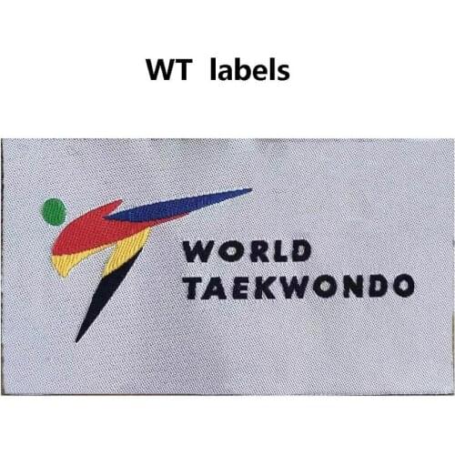 WT Emblems Belts Label for Taekwondo Belts and Kimono Uniform