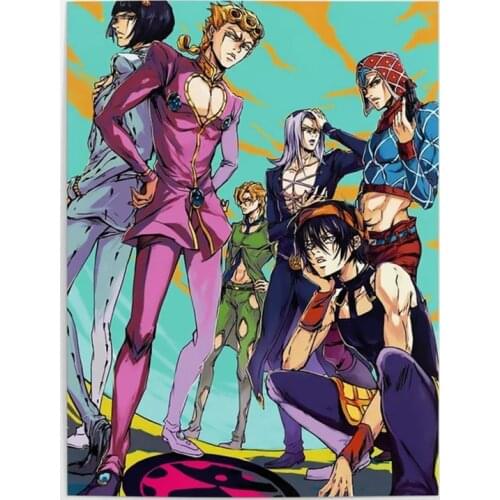 Modular Pictures HD Prints Jojo Bizarre Adventure Anime Canvas Painting Wall Art Home Decor Posters For Living Room No Framework