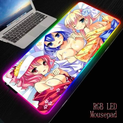 MRGBEST Sexy Girl Big Breasts Large PC Mousepad Gamer Gaming Mouse Pads XL Desk Keyboard Mat for Computer Laptop Dropshipping