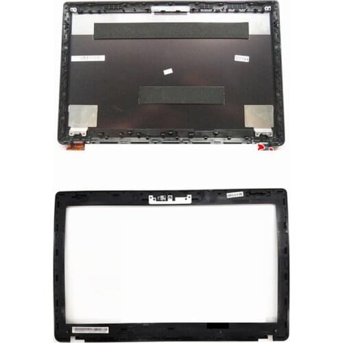 New for Lenovo Y580 Y580N Y585 LCD Back LCD Back Cover RearLid Top Case LCD Bezel Cover AM0N0000400 AP0N0000200