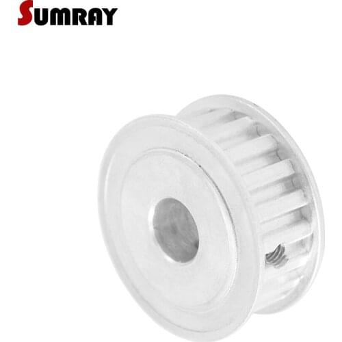 SUMRAY XL 24T Timing Pulley 5/6/6.35/8/10/12/12.7/14/15mm Bore CNC Belt Pulley 11mm Width Stepper Motor Pulley for 3D Printer