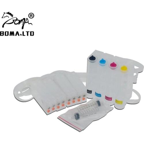 Colorworks C3500 C3510 C3520 CISS SJiC22P Continuous Ink Supply System Without Chip For Epson TM-C3500 TM-C3510 TM-C3520 Label