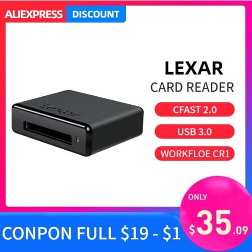 Lexar CF card Smart Card Reader Usb 3.0 CR1 CFast 2.0 Professional Workflow Line Okuyucu of Products Laptop Accessore for camera