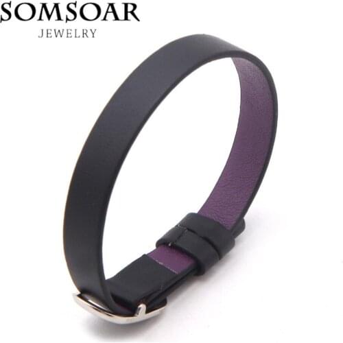SOMSOAR Black Bracelets