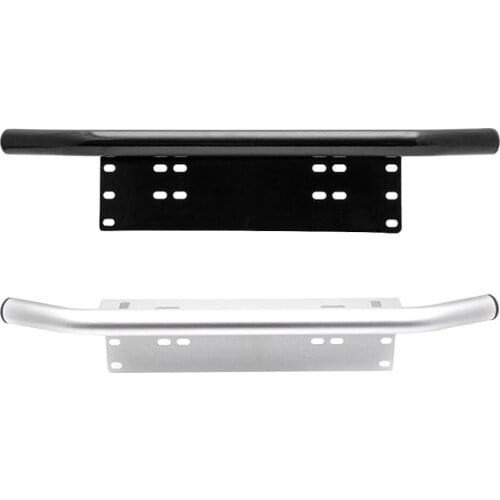 Universal Car Number Plate Offroad Front License Number Plate Bracket Frame Holder Light Bar Mount Bumper for SUV Truck