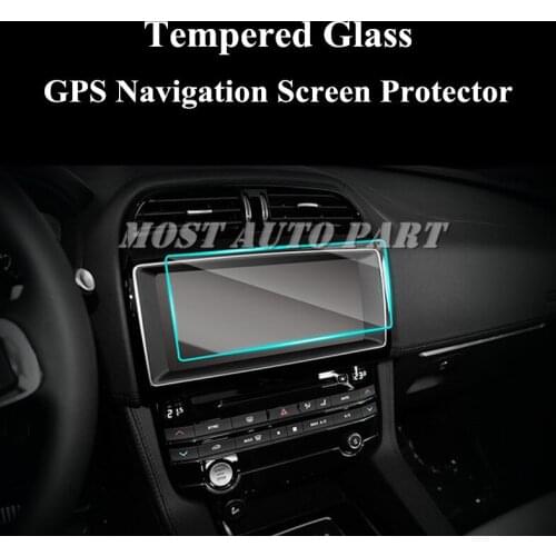 10.2" Tempered Glass GPS Navigation Screen Protector For Jaguar F-Pace X761 2016-2019 Car accesories interior Car decoration