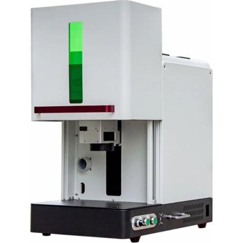 Enclosed Raycus Source Fiber Laser 20W 30W 50W Engraving Marking Machine with CE FDA