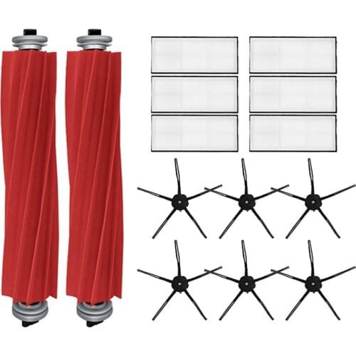 HOT！-For Xiaomi Roborock S7 T7S Plus Main Brush Side Brush HEPA Filter Kit Robotic Vacuum Cleaner Accessories