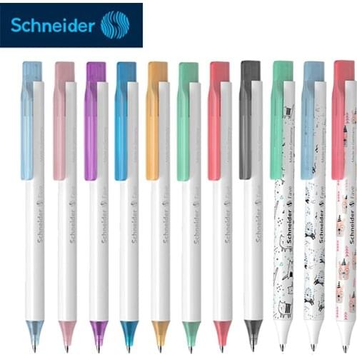 1pcs Schneider Gel Pen Fave Student Exam Special Quick-drying Press Pen Can Change G2 Refill Quick-drying Black Carbon Pen 0.5