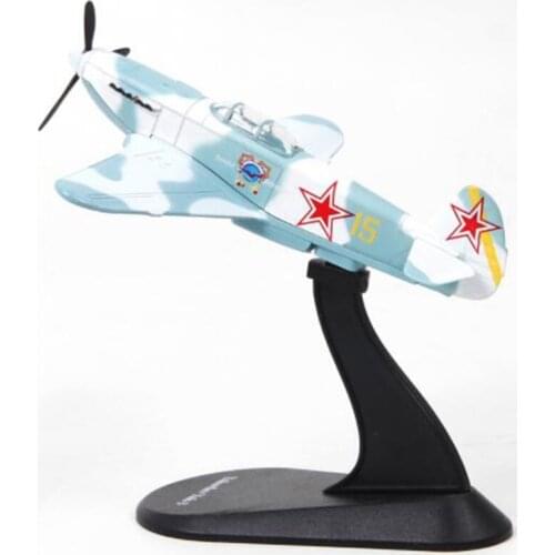1/72 scale war machine Yakovlev Yak-3 World War II Soviet Union Navy Army fighter aircraft airplane models adult children toys
