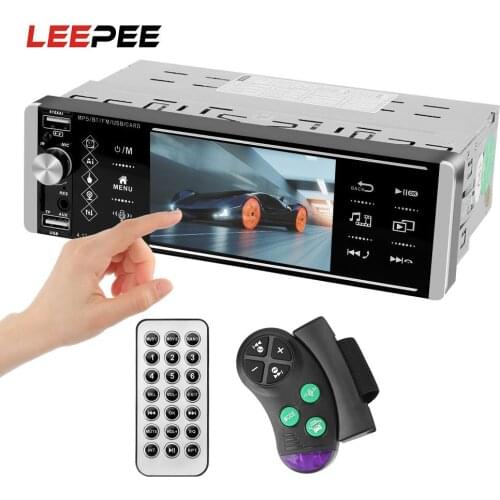 1Din 5.2 Inch Mp5 Player Touch Car Radio Bluetooth RDS AM FM 3-USB Intelligent AI Voice Bidirectional Interconnection