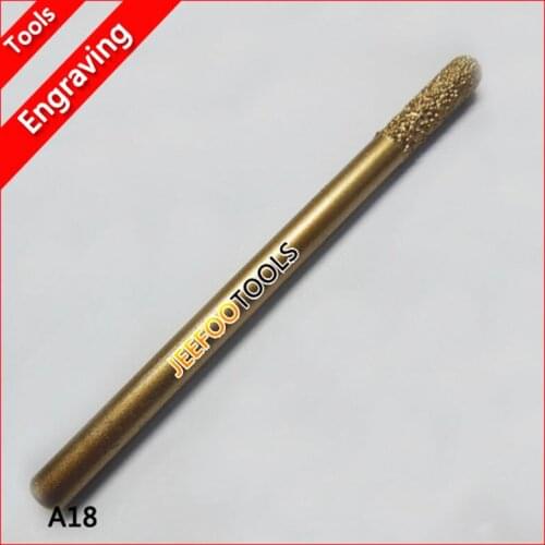A18-6*6*20 CNC Engraving Emery Bit Burr for Stone Marble Granite Glass/Granite Router Machine