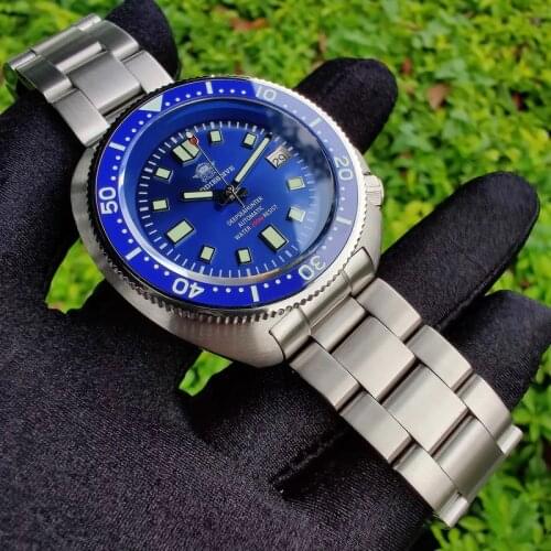 Addies Dive Japan NH35 Diver Watch Mens C3 Luminous 200m Dive Watch mens mechanical watch Automatic Watches Men sbdx001 Diving
