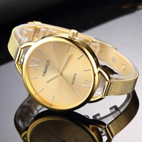 Fashion Mesh Strap Women Casual Quartz Watch Lady Dress Watches Business Male relogio feminino Minimalist Clock For Women