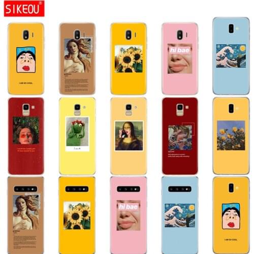 Case For Huawei honor 8A prime 8C 8X 10 i play case back cover for huawei Y5 Y6 Y7 Y9 2019 pro Prime coque fashion design art