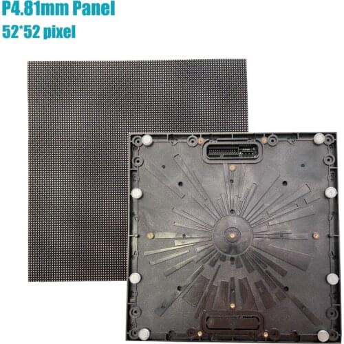 Indoor P4.81mm 250x250mm 52x52dots LED Display Module RGB HD Led Video Wall Panels 1/13scan Module For Indoor screen usage