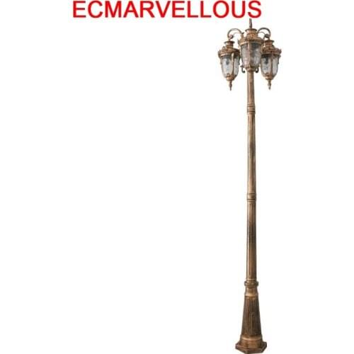 Lampadaire Strassenbeleuchtung Bouwlamp Outdoor Giardino Lampa Uliczna Luminaire Exterieur Off Road LED Lampione Street Light
