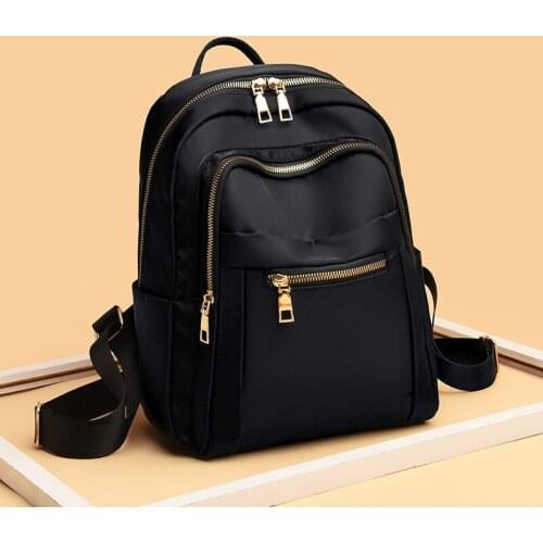Fashion Women Backpack Pu Leather Female Travel Backbag College Student School Bag For Girls