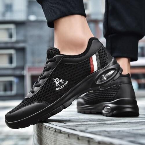 Hot Sale Running Shoes Mens Shock Absorption Men Jogging Shoes Mesh Breathable Sports Sneakers Men Lace Up Men Brand Shoes