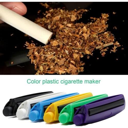 Portable Manual Tobacco Joint Roller Plastic Small Cone Cigarettes Rolling Machine Smoking Rolling Papers Cigarettes Maker