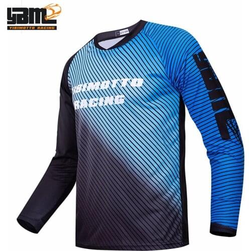 Motocross 2021 Downhill Jersey Mountain Bike Motorcycle Cycling BMX Off Road Bicycle MTB UV Protection Shirt Long Sleeve Jersey