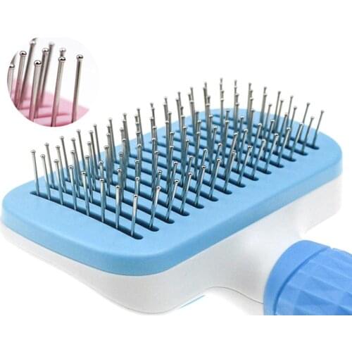 Pet Dog Cat Hair Fur Brush Rake Grooming Shedding Trimmer Needle Comb Tools