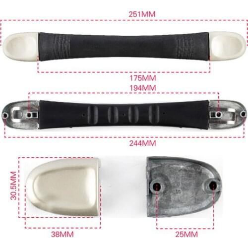 Replaced Suitcase Luggage Case Handle Hand Grip Flexible Spare Strap (RB-033A) - Perfect Replacement for Your Old Broken Ones