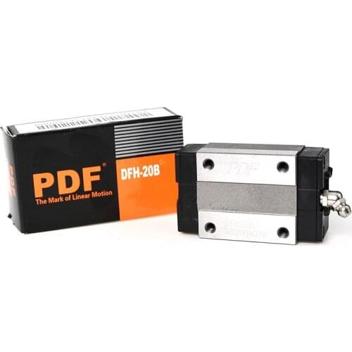 Taiwan PDF linear rail block slider DFH15B DFH20B DFH25B DFH30B DFH35B DFH20BL DFH25BL DFH30BL for CO2 laser machine CNC parts