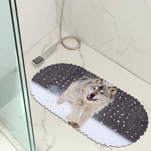 Waterproof Safety Shower Bath Non-slip Bathroom Mat Colorful Kitchen Carpet