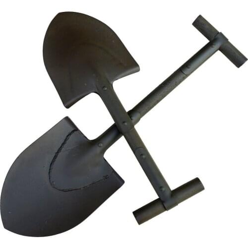 WW2 US ARMY USMC AIRBORNE M1910 T-HANDLE SOLDIER SHOVEL MILITARY TOOL 56CM