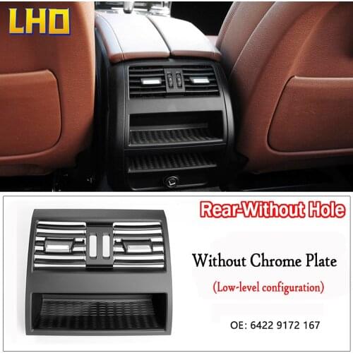 Car Rear Center Console Air Conditioner AC Vent Outlet Grille Cover For BMW 5 Series F18 F11 F10 64229172167