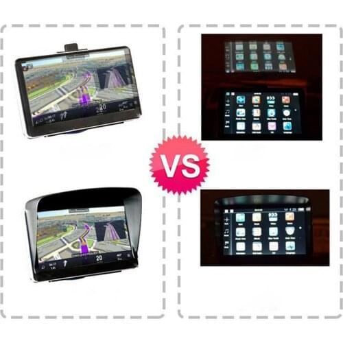 1PC GPS 5Inch Shade ABS Accessories Anti-Glare Black Navigator Durable