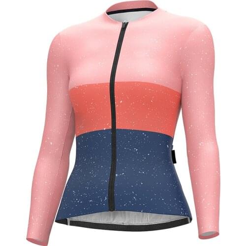 Summer Womens Cycling Team Long Sleeve Sportswear Quick-Drying Breathable UV Protection Spandex Roupa Ciclismo Feminina Clothes