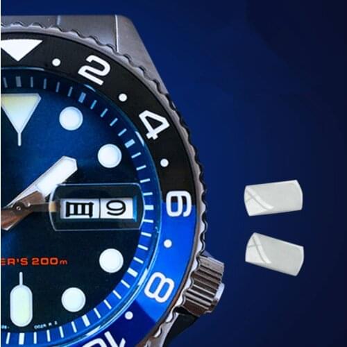 Mineral Bubble Magnifier Lens for Date Window Watch Crystals Glass 10x5mm