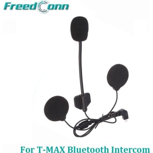 FreedConn COLO T-COM-SC/VB Hard Wire Earphone & Speaker for Motorcycle Open / Half Face Helmet Bluetooth Intercom Headset