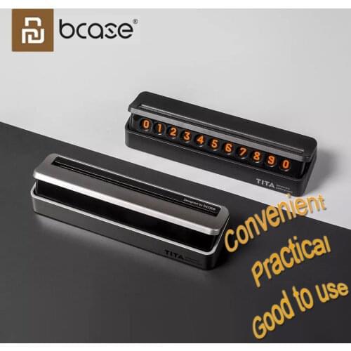 New XIOAMI Parking Card Xiaomi Bcase Tita Temporary Parking Card (black)