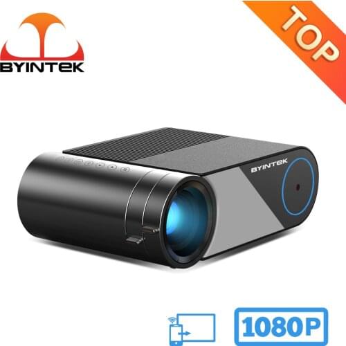 BYINTEK K9 Mini Portable Full HD 1080P LED Portable Home Theater Video Projector (Option Multi-Screen For Smart Phone Tablet)