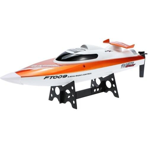 NEW FT009 2.4G 4CH Water Cooling System Self-righting 30km/h High Speed 360 Degree Flips Racing RC Boat