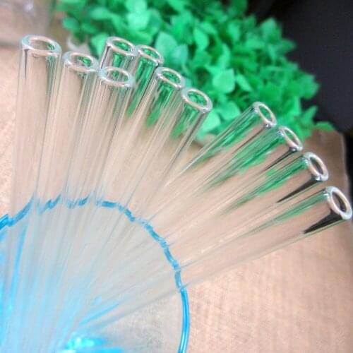 100pcs/lot Lab Glassware Borosilicate Material Hollow 8mm OD 20cm Long Stirring Rod for Liquid Stirrer Mixing Blowing wholesales