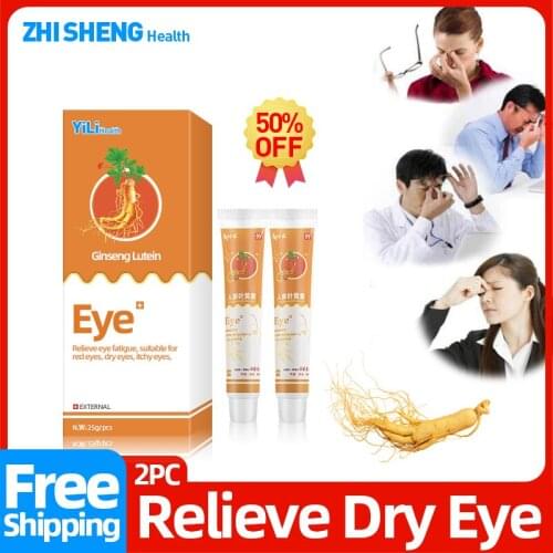 25g Eye Cream For Dry Eyes Contact Infected Relieve Dryness Eyes Fatigue Discomfort Improve Eyesight Eye Medical Ointment