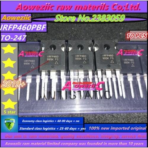 Aoweziic 2019+ 100% new imported original IRFP460PBF IRFP460 TO-247 FET 20A 500V