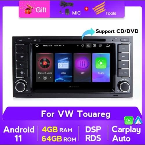 PX5 car radio 2 din android 11 with screen For Volkswagen VW Touareg T5 Transporter Multivan auto audio Multimedia bluetooth dvd