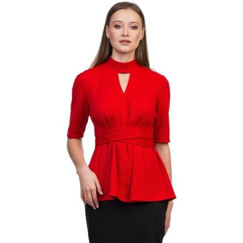 Красные блузки DEZULA China At AliExpress